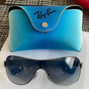 Rayban sunglasses blue tint